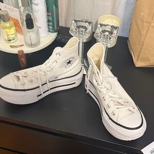 Converse Platform High Top Sneakers - Off-White